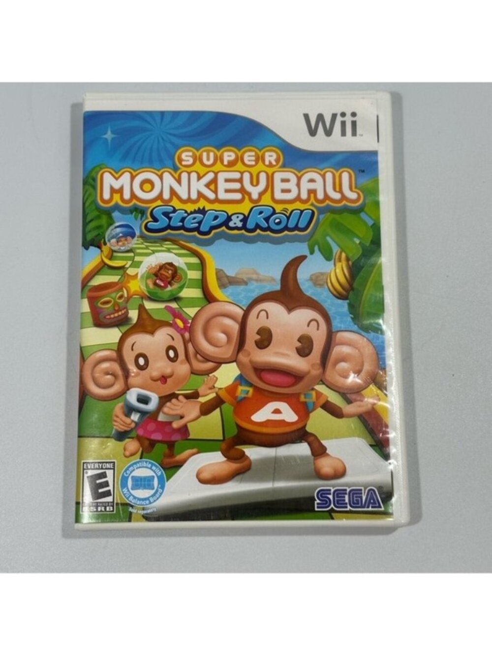 Super Monkey Ball Step & Roll Wii Video Game